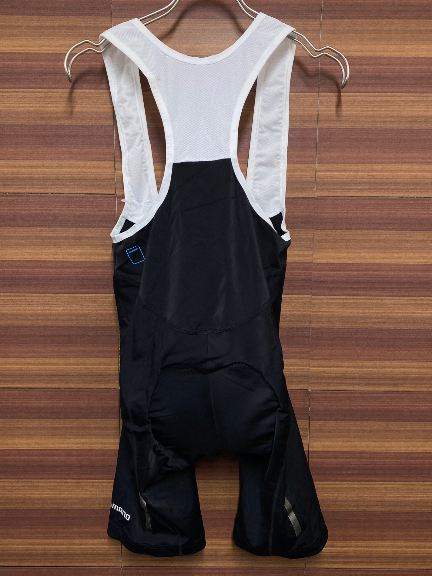 IO131 シマノ SHIMANO ビブショーツ 黒 白 M