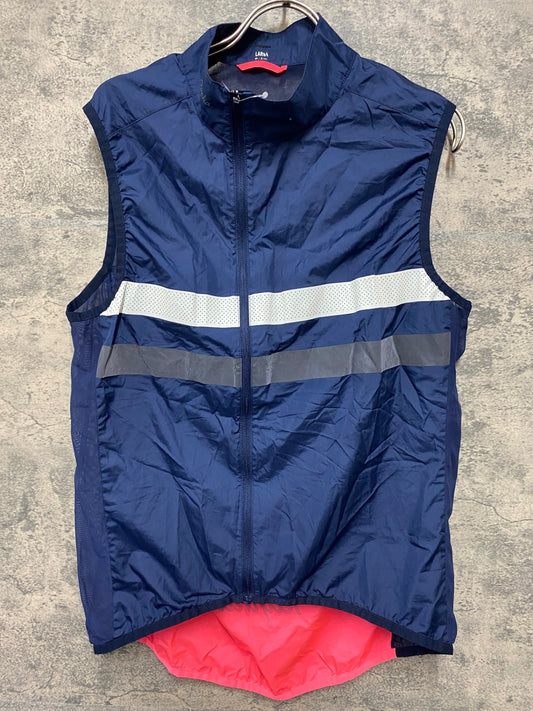 JD375 ラファ Rapha BREVET GILET ジレ ベスト 濃紺 L