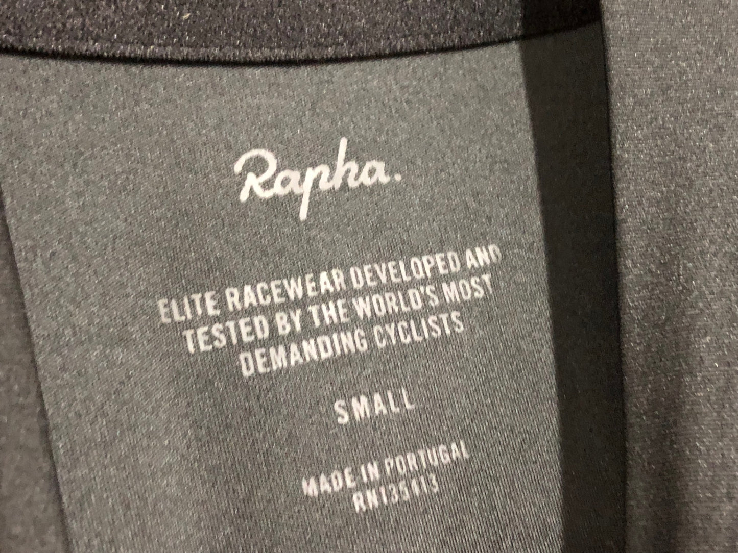 IN357 ラファ RAPHA PRO TEAM FLY WEIGHT JERSEY サイクルジャージ 半袖 黒 S