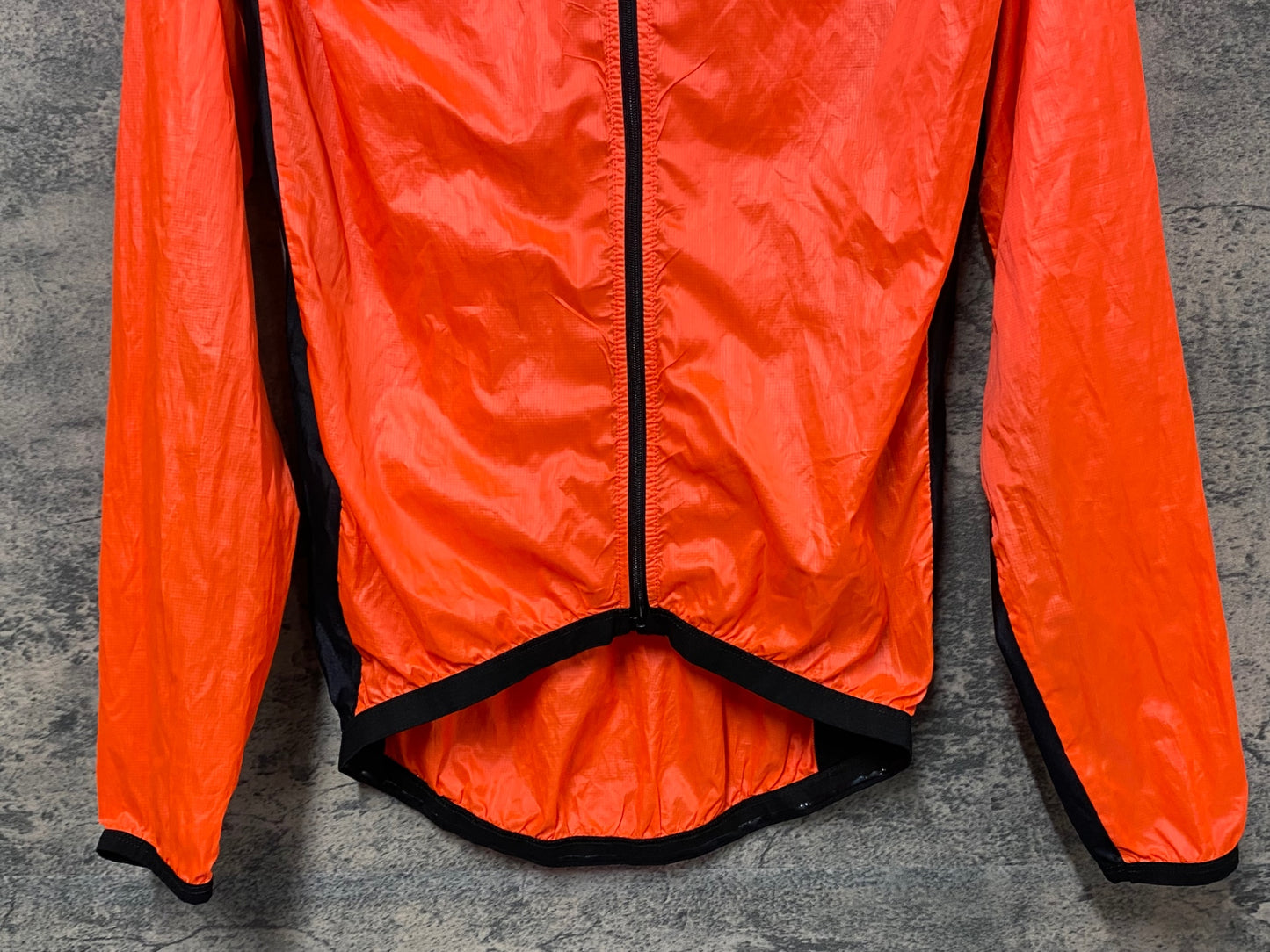 IZ129 アソス assos MILLE GT Wind Jacket 長袖 ウィンドブレーカー オレンジ S