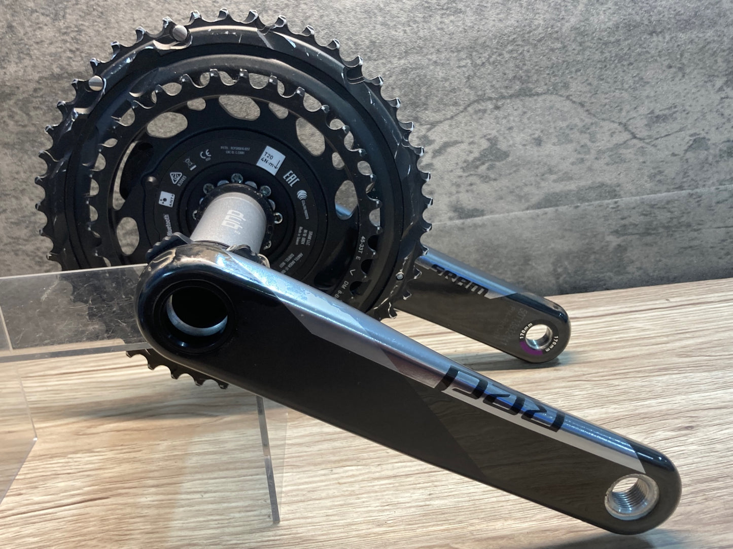 IX440 スラム SRAM レッド RED AXS Quark パワーメーター クランクセット 170mm 46-33T 2x12s ※通信確認済み