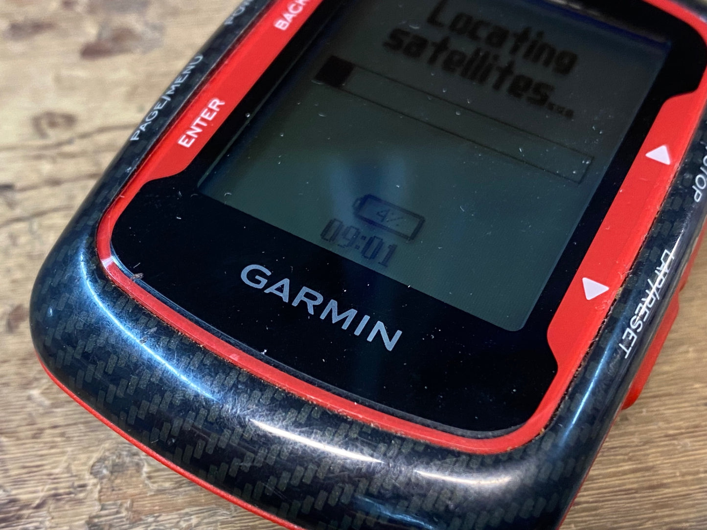 IJ795 ガーミン GARMIN エッジ EDGE 500 サイクルコンピューター 英語ver. 赤 ケイデンス スピードセンサー付属 動作確認済み