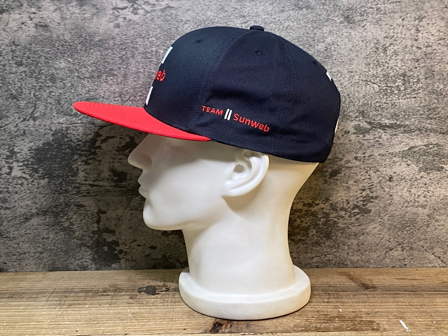 JC540 ジャイアント GIANT sunweb キャップ 黒赤