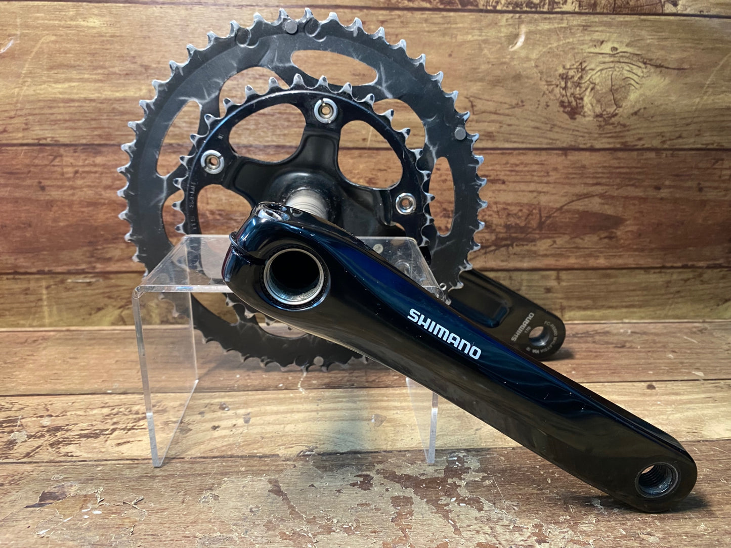 II898 シマノ SHIMANO FC-RS500 クランクセット 50/34T 170mm ※クランク取付ボルト欠品