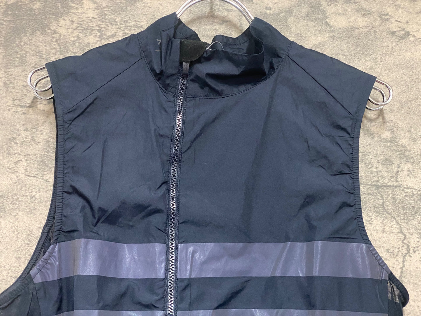 IV523 ラファ Rapha BREVET REFLECTIVE GILET ジレ サイクルベスト 黒 S