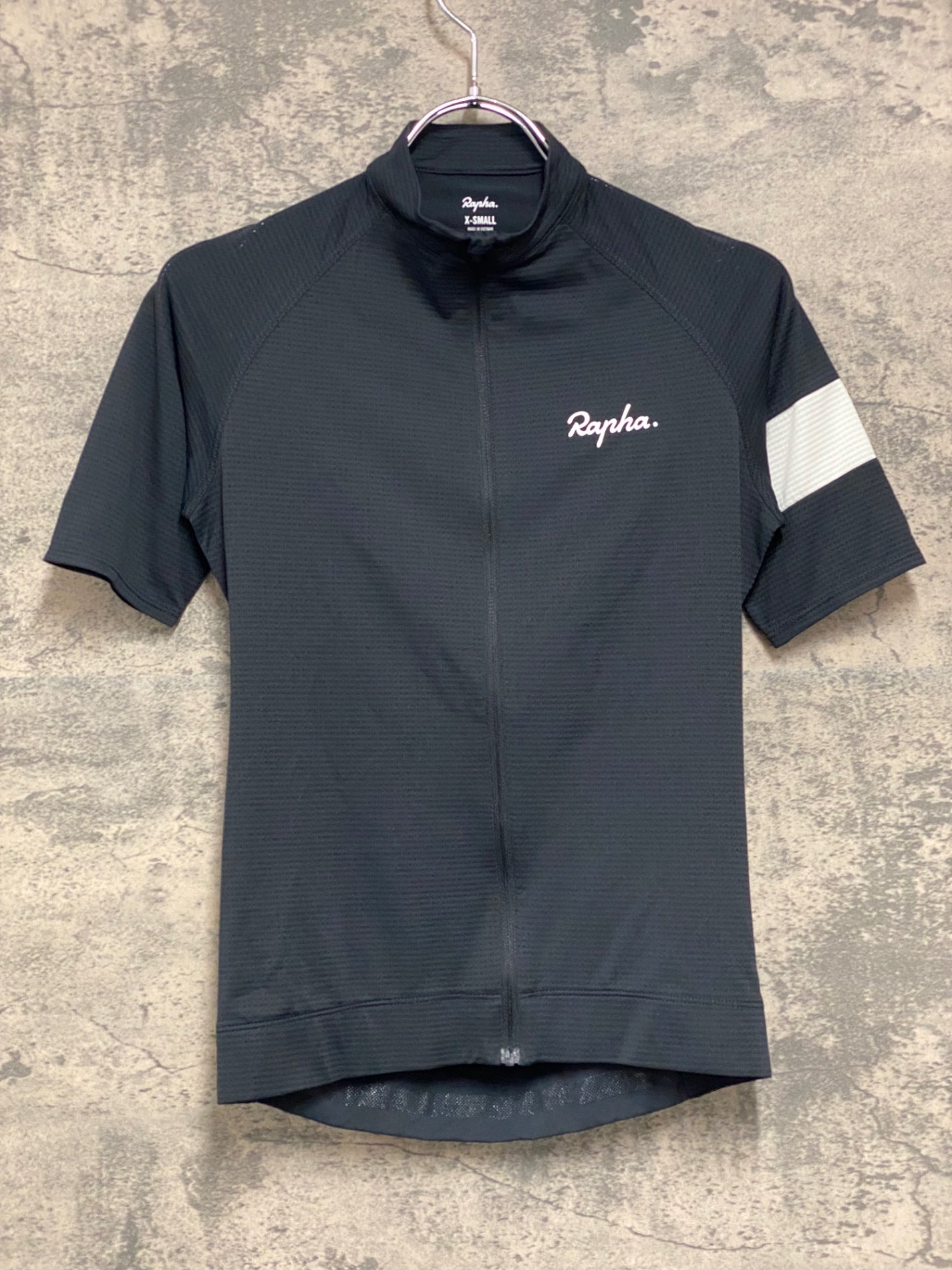 JB070 ラファ Rapha WOMEN'S CORE LIGHTWEIGHT JERSEY 半袖 サイクルジャージ 黒 XS レディース