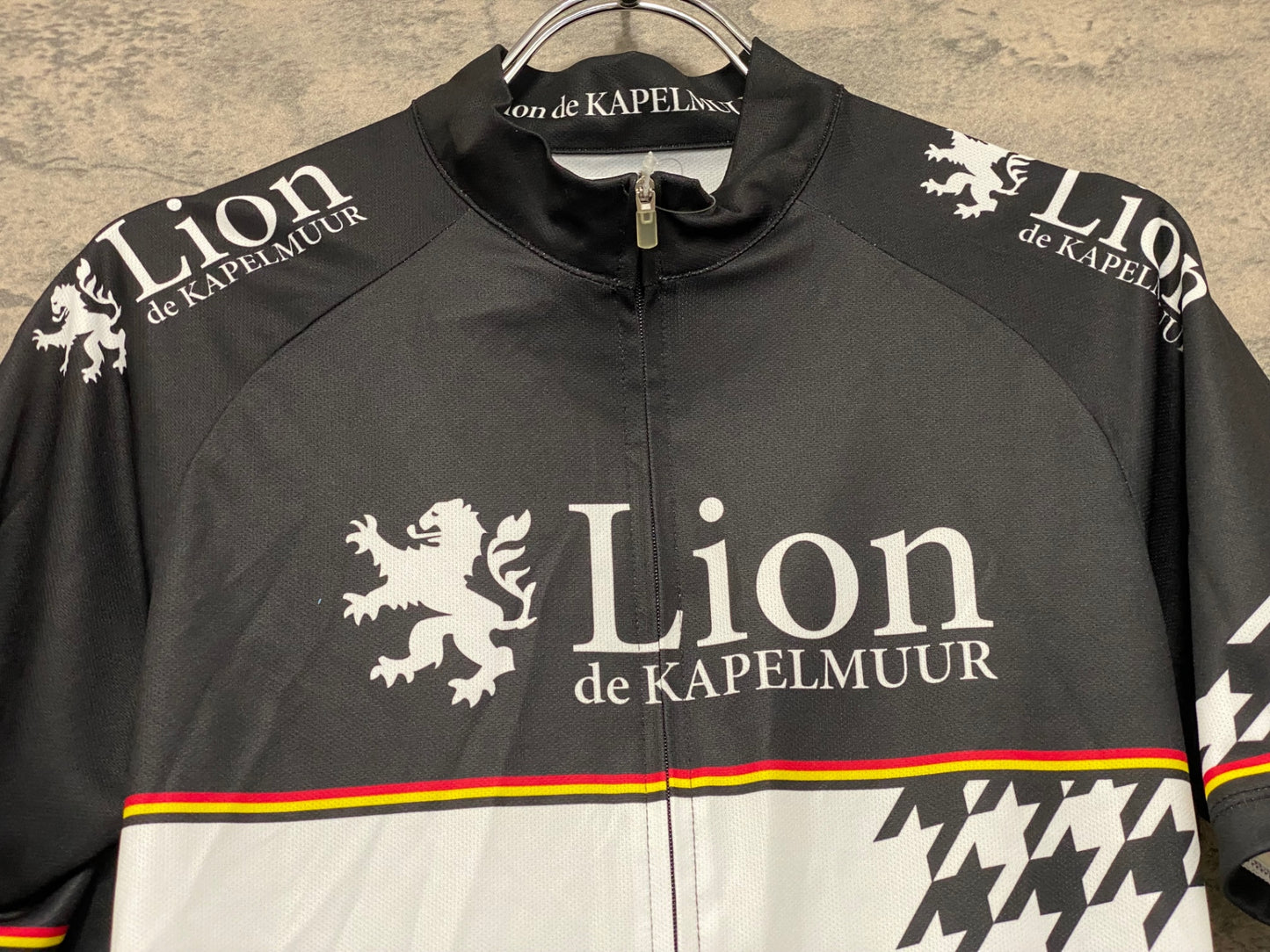 JA645 リオンドカペルミュール Lion de KAPELMUUR 半袖 サイクルジャージ L