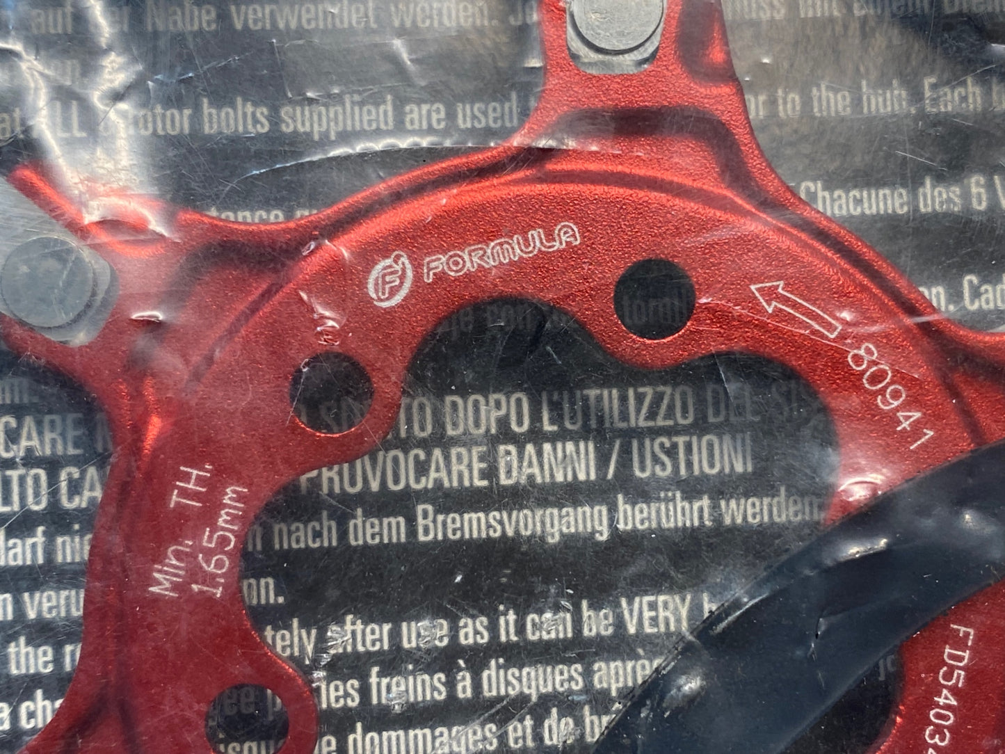 IT915 Formula Two Pieces Disc With Screws ディスクブレーキローター Φ140