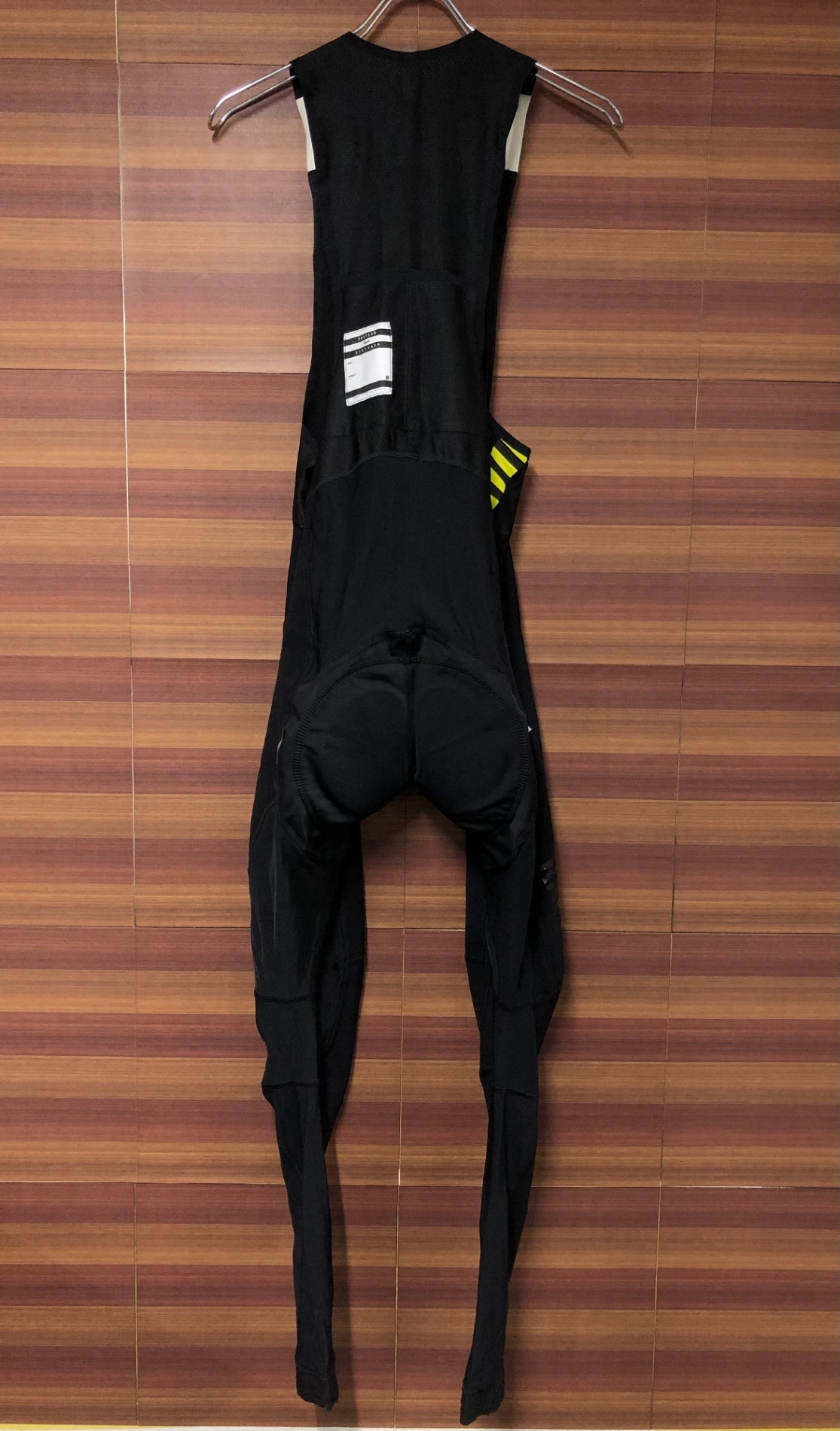 IJ971 ラファ Rapha PRO TEAM WINTER TIGHTS WITH PAD ビブタイツ 黒 M 裏起毛