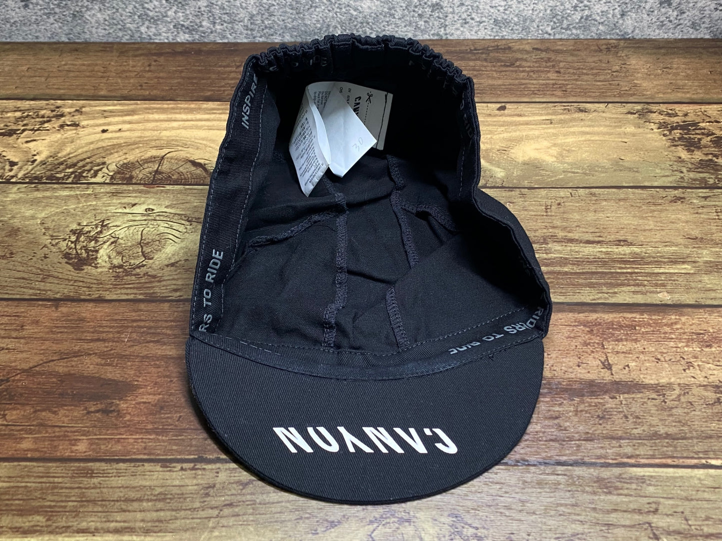 IY263 キャニオン CANYON サイクルキャップ 黒 フリーサイズ