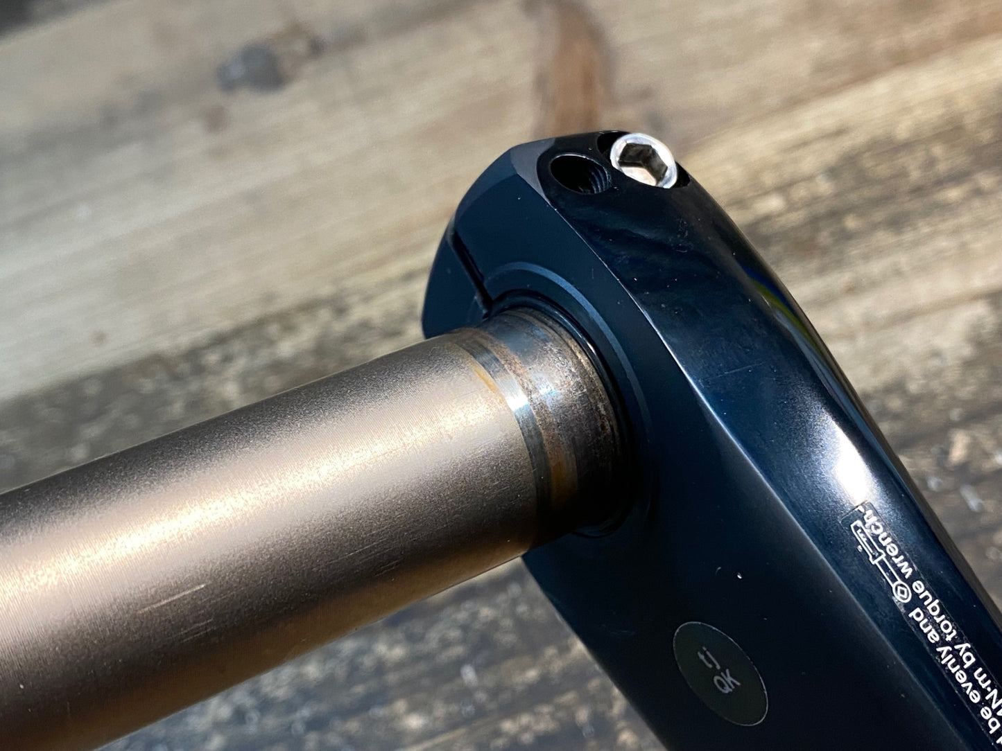 IW540 シマノ SHIMANO アルテグラ ULTEGRA FC-R8000 クランクセット 170mm 50/34T 強いアームのスレ 歯の摩耗 ジャンク