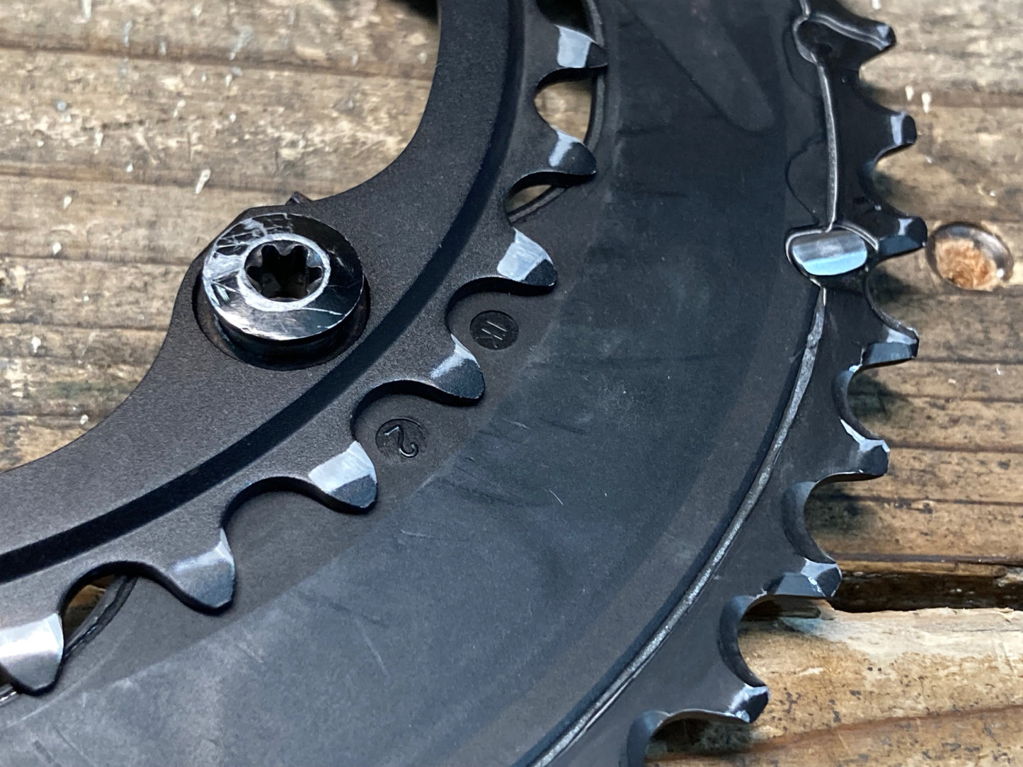 IR993 シマノ SHIMANO アルテグラ ULTEGRA FC-R8100 12S チェーンリング 50-34T 取付ボルト付き