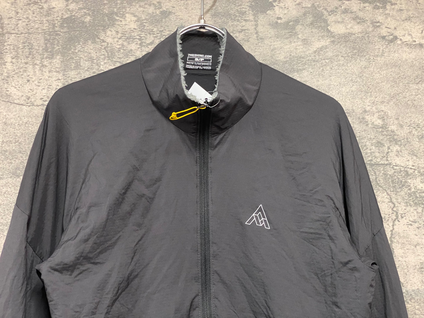 JA395 セブンメッシュ 7MESH 長袖 サイクルジャケット グレー S 裏起毛