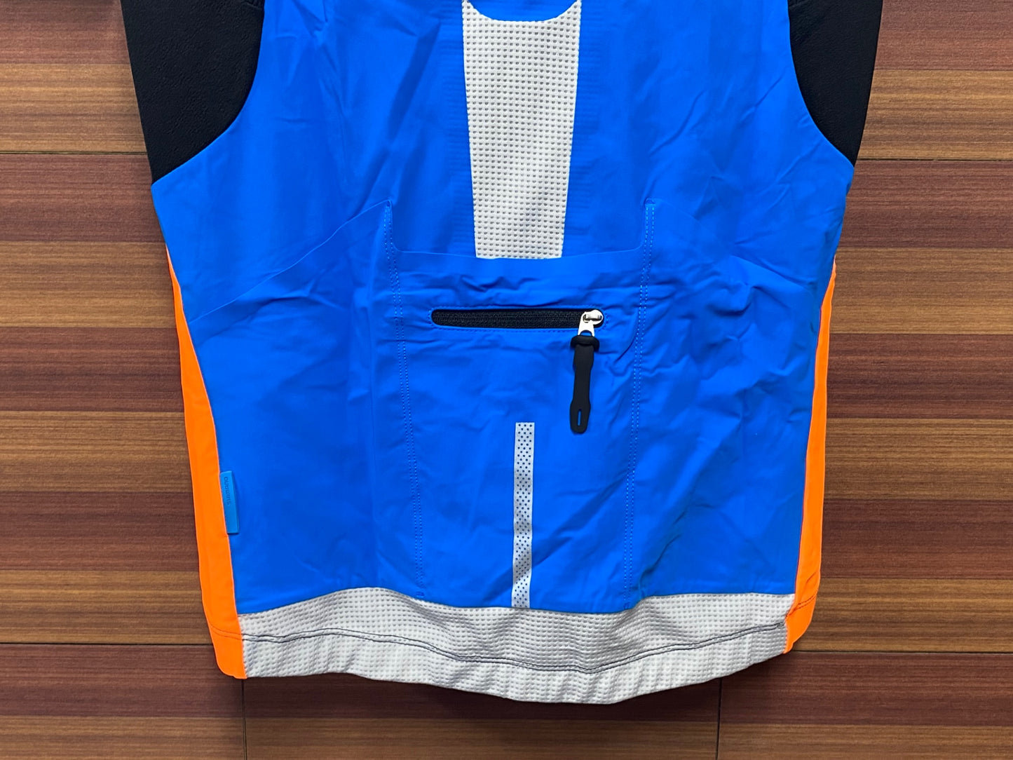 IT957 シマノ SHIMANO ACCU3DR 半袖 サイクルジャージ 青黒 XL