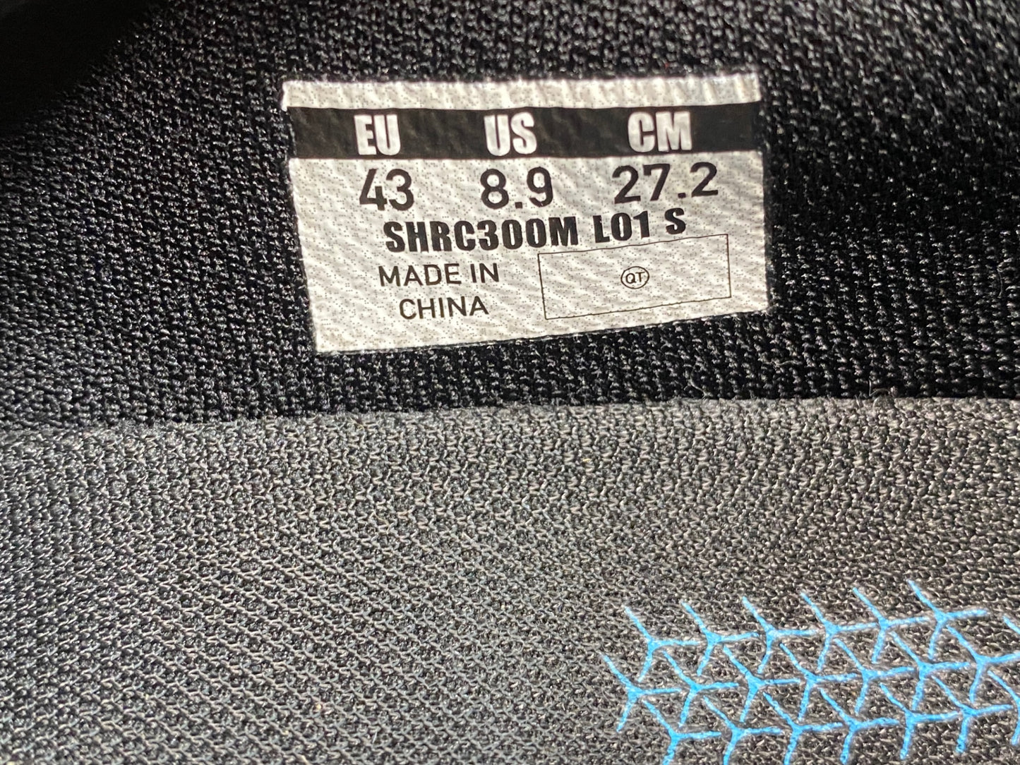JA995 シマノ SHIMANO RC3 SH-RC300M ビンディングシューズ 黒 EU43 3穴