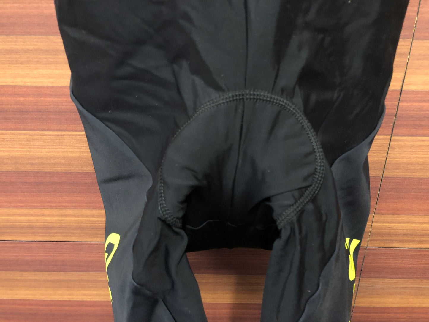 IM209 アレ ALE ビブショーツ 黒 オレンジ L