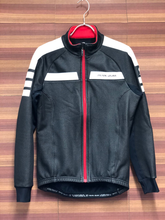 IN579 パールイズミ PEARL iZUMi 長袖 サイクルジャケット 黒 S 裏起毛