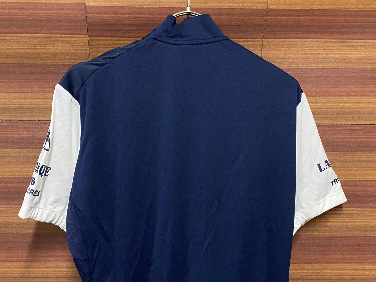 IT948 ルコックスポルティフ le coq sportif 半袖 サイクルジャージ ネイビー L