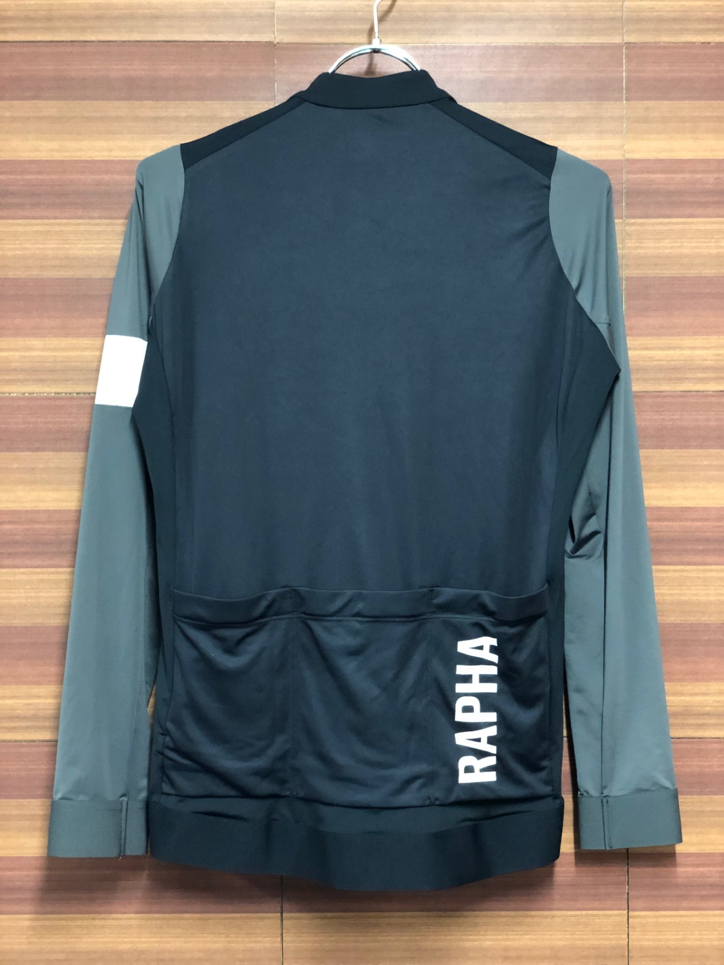 IL422 ラファ Rapha PRO TEAM LONG SLEEVE TRAINING JERSEY 長袖サイクルジャージ 黒 M