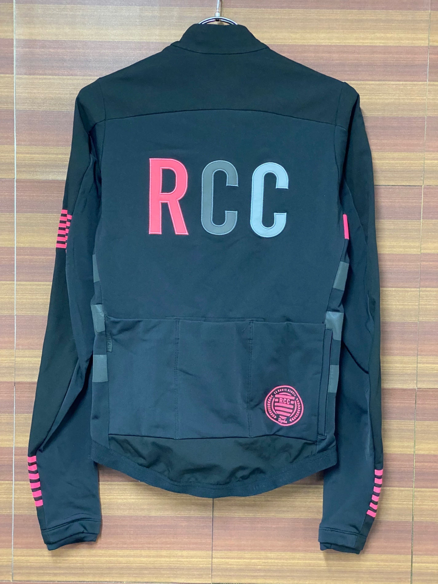 IM746 ラファ RAPHA MEN’S RCC PROTEAM TRAINING JACKET 長袖 S 黒