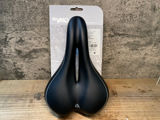 IW006 ヴェロ VELO Swan 0 GEL サドル 黒 クロモリ