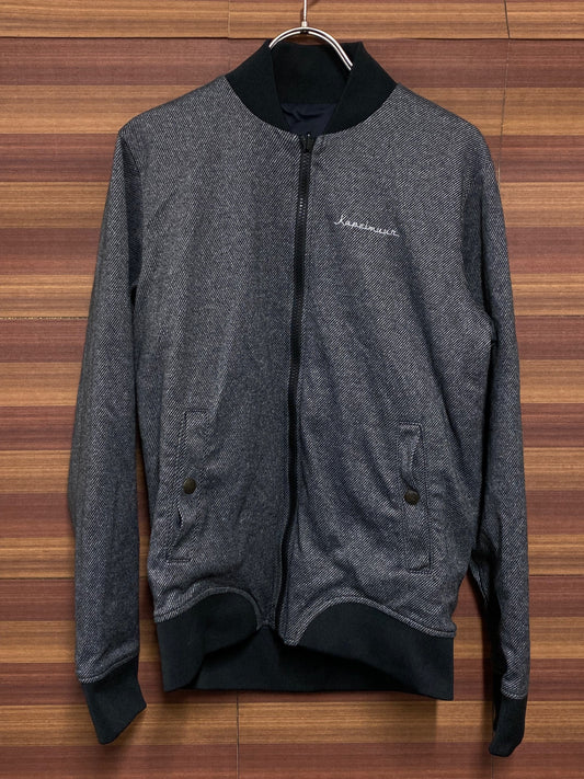 IQ677 カペルミュール KAPELMUUR 長袖 サイクルジャケット グレー S ツイード リバーシブル