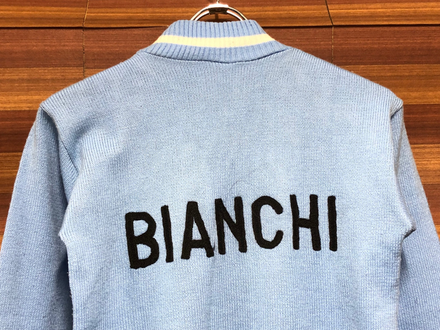 IT693 EUROACRIILビアンキ Bianchi 長袖メッシュ サイクルジャージ 水色 46