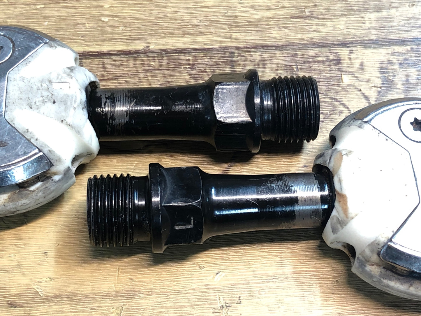 IH261 スピードプレイ SPEEDPLAY ビンディングペダル クロモリ 白