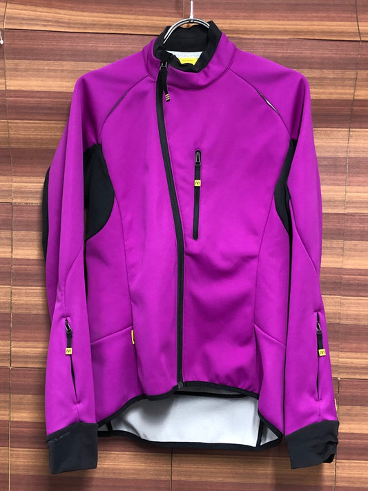 IR912 マヴィック MAVIC 長袖 サイクルジャケット パープル L 裏起毛