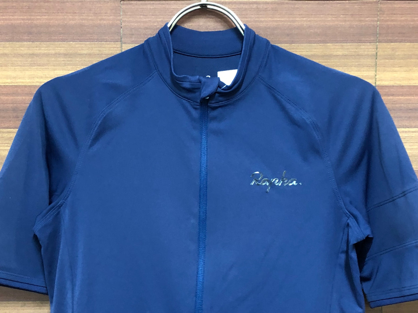 IO205 ラファ Rapha WOMEN'S SHORT SLEEVE CORE JERSEY 半袖サイクルジャージ 紺 XS