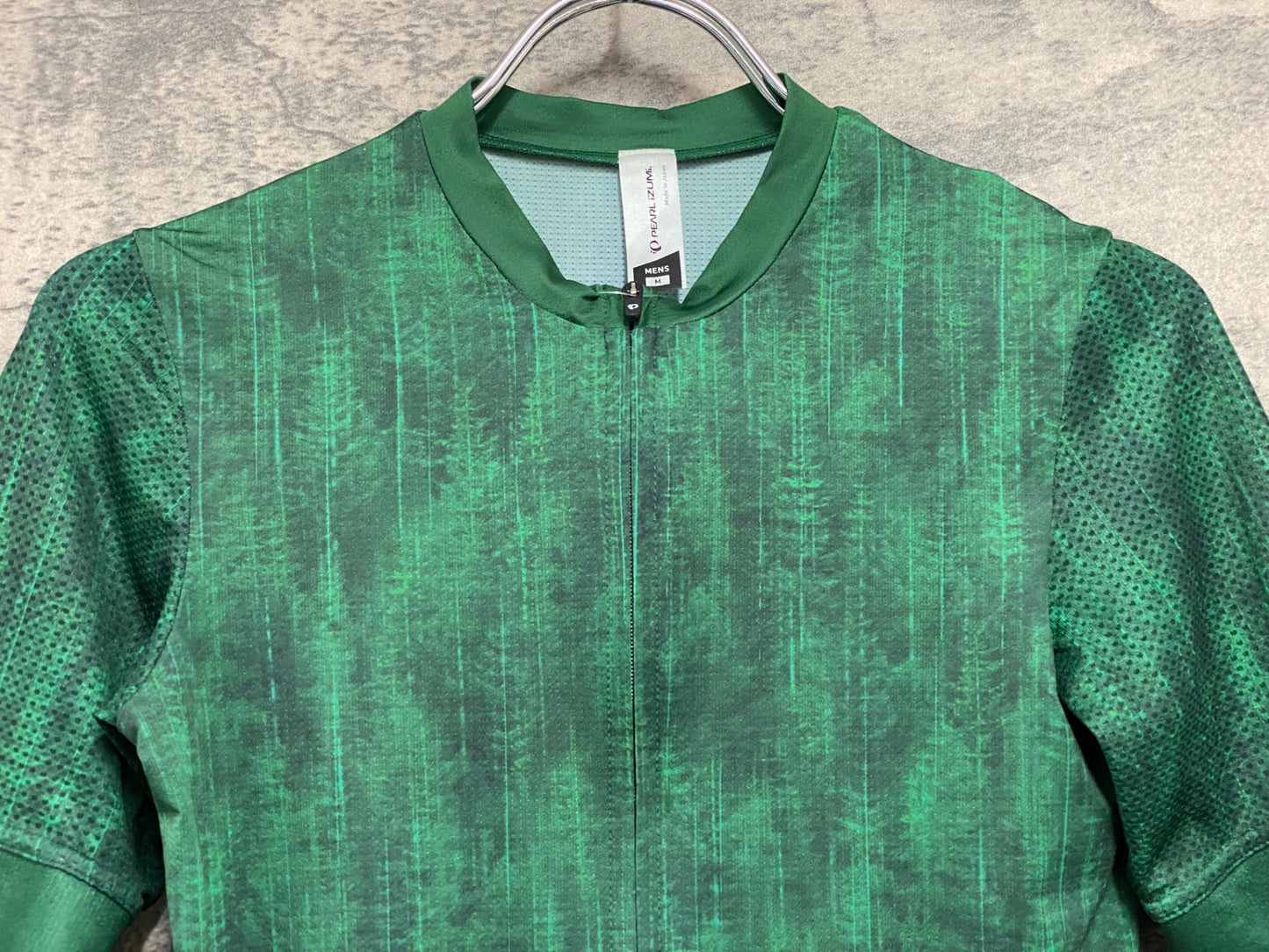 JB368 パールイズミ PEARL iZUMi 半袖 サイクルジャージ 緑 M