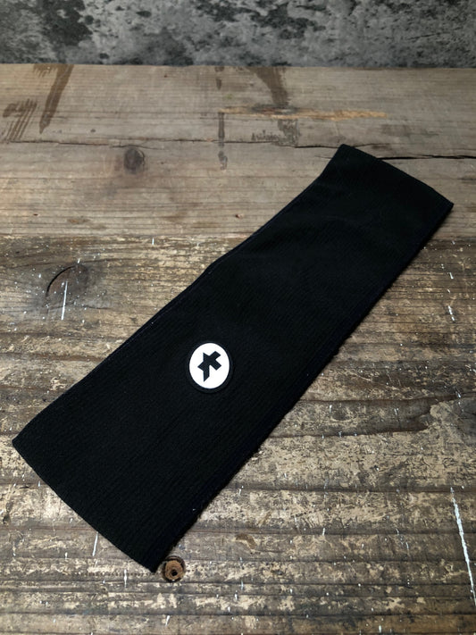 IW781 アソス assos ヘッドバンド 黒 Ⅰ ※動物の毛