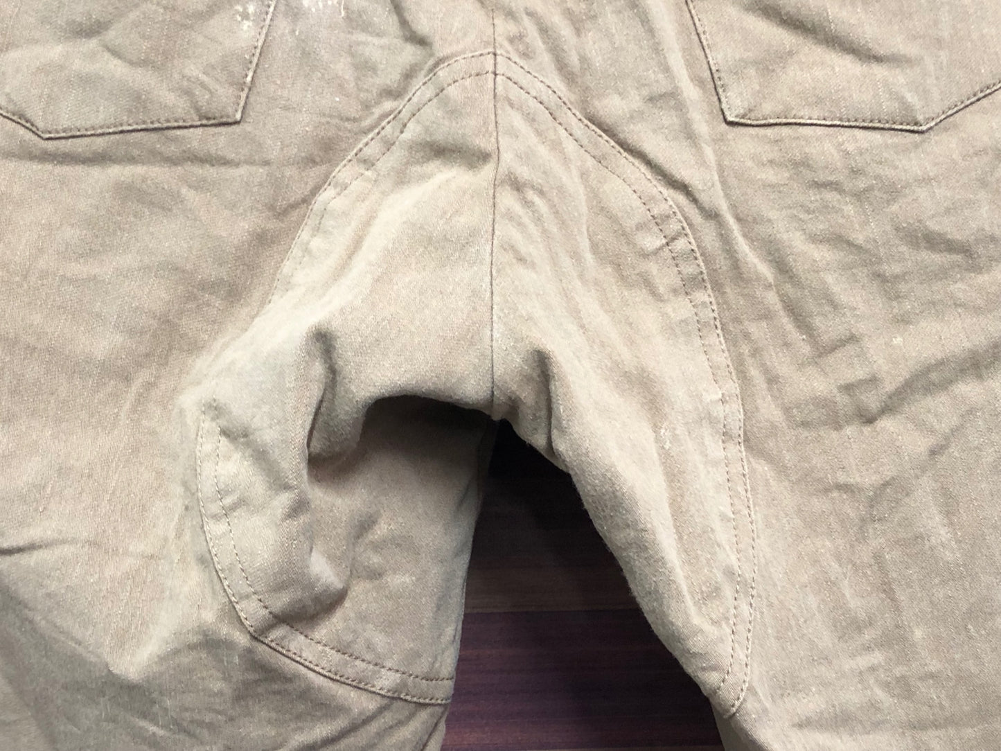 IQ835 カペルミュール KAPELMUUR サイクルパンツ 薄茶 L 膝丈