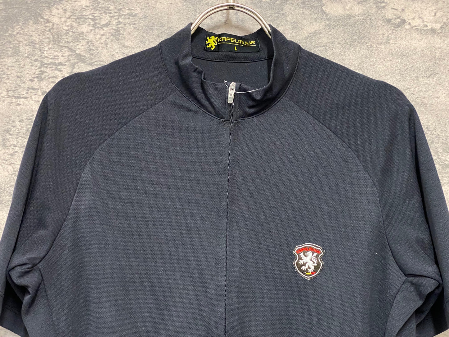 JC782 カペルミュール KAPELMUUR 半袖 サイクルジャージ 黒 L