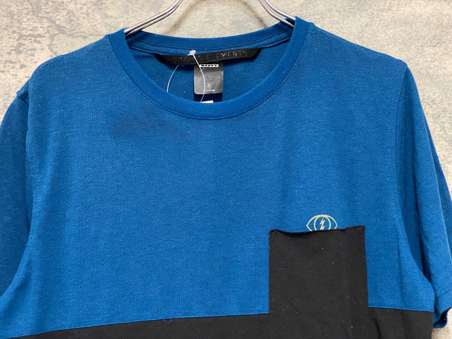 JB916 アイオン ION 半袖 Tシャツ 青 黒 S