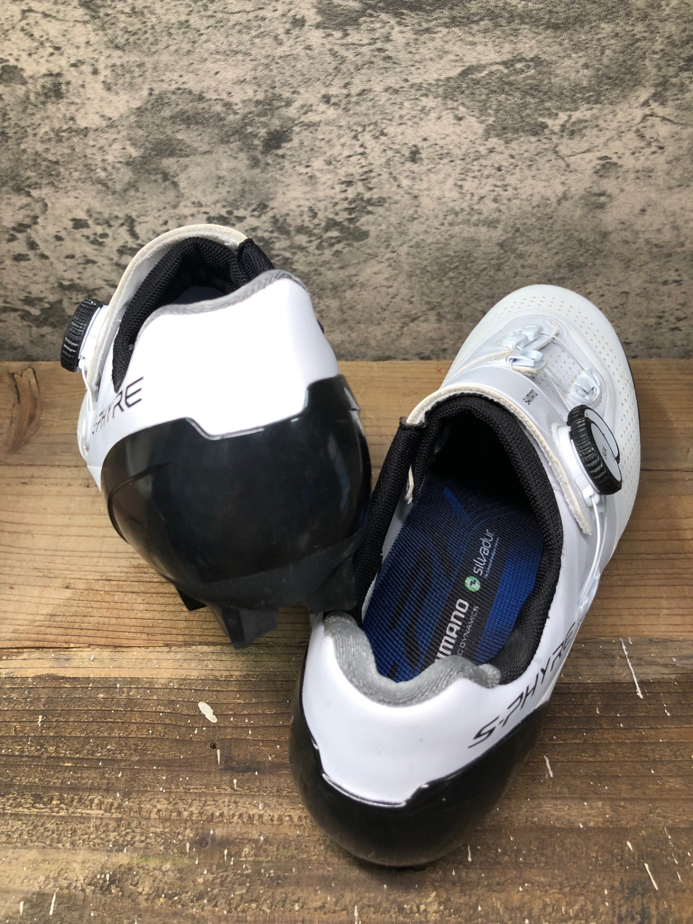 IP293 シマノ SHIMANO S-PHYRE SH-XC902M ビンディングシューズ SPD 白 EU43.5