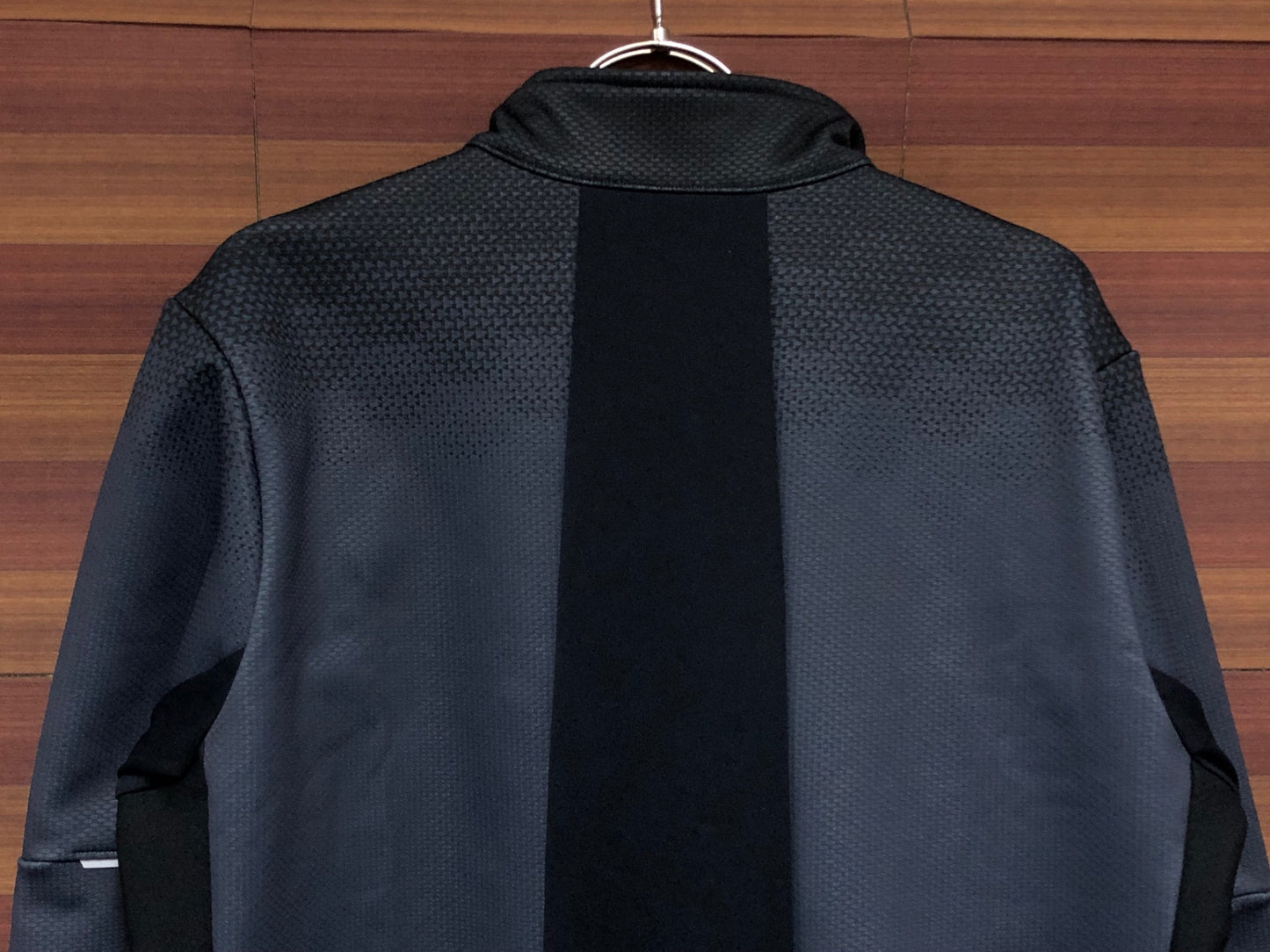 IQ699 パールイズミ PEARL iZUMi 長袖 サイクルジャケット 黒 グレー 黒 XL 裏起毛