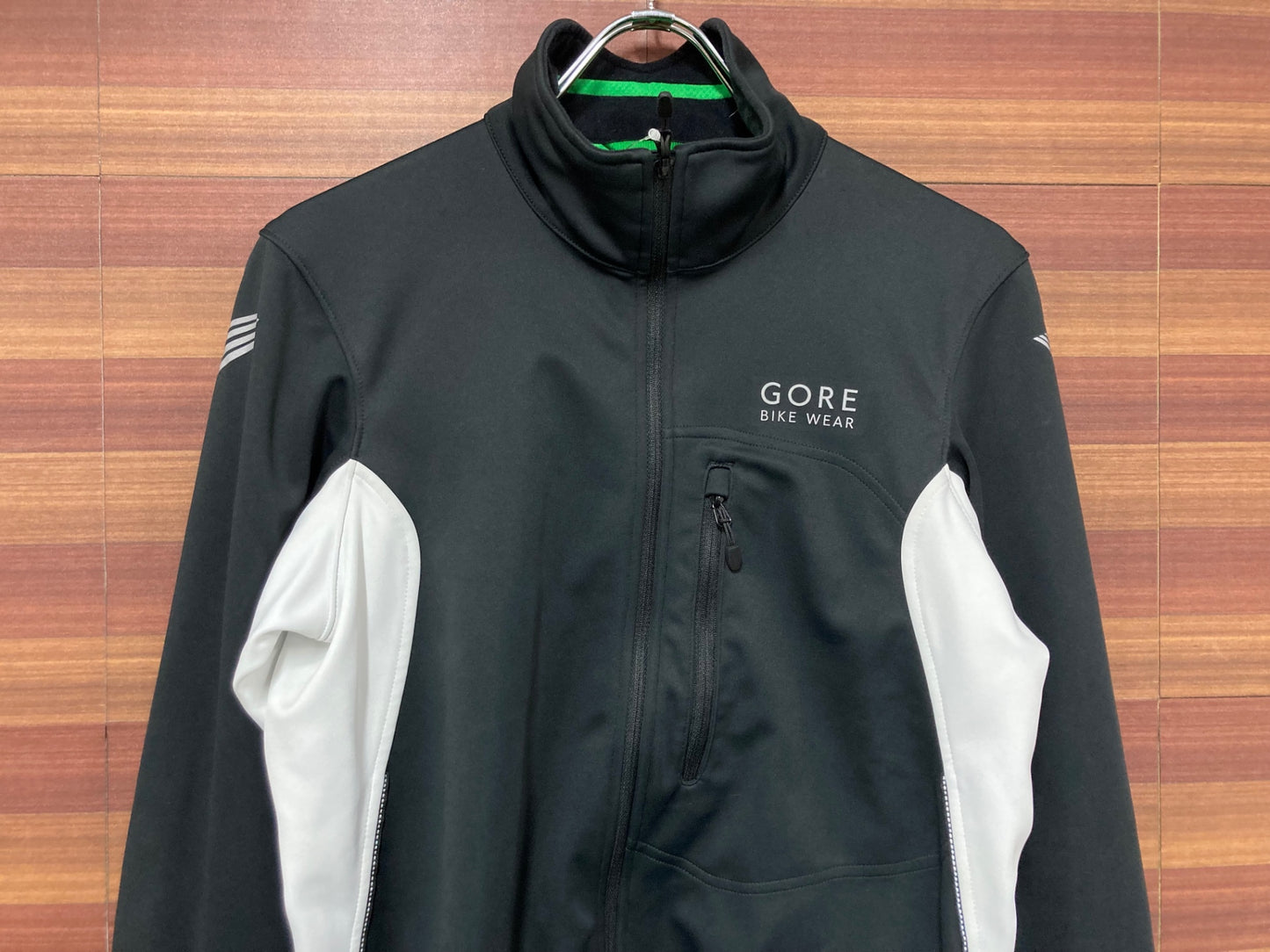 HS526 ゴアバイクウェア GORE BIKE WEAR 長袖 サイクルジャケット 黒 M 裏起毛