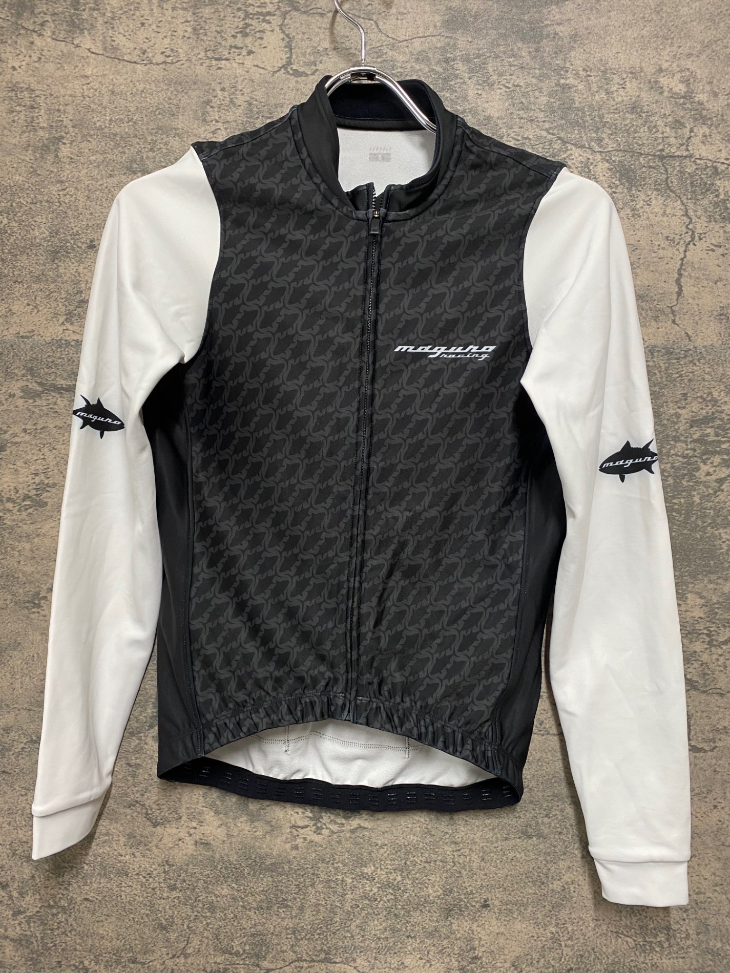 JB707 サンボルト SUNVOLT 長袖 サイクルジャージ 裏起毛 黒 S