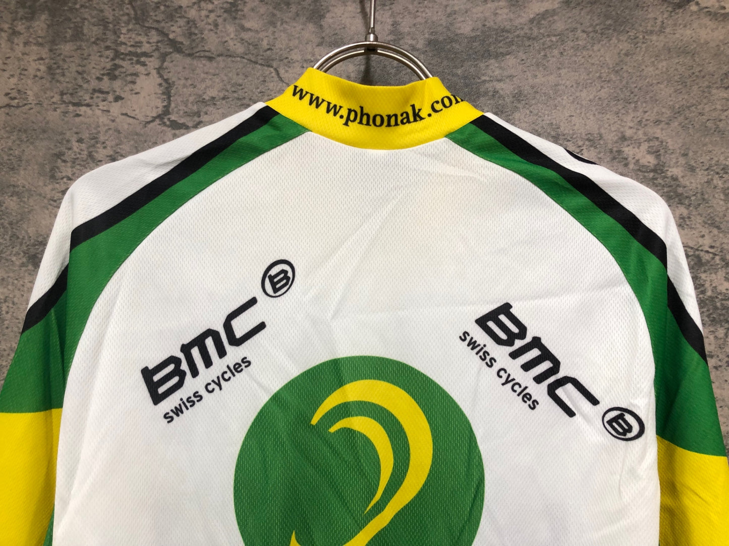 IX678 PHONAK 長袖サイクルジャージ 白 M PHONAK BMC