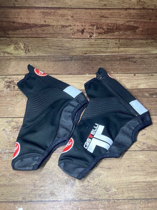 HS309 カステリ CASTELLI シューズカバー 黒 M