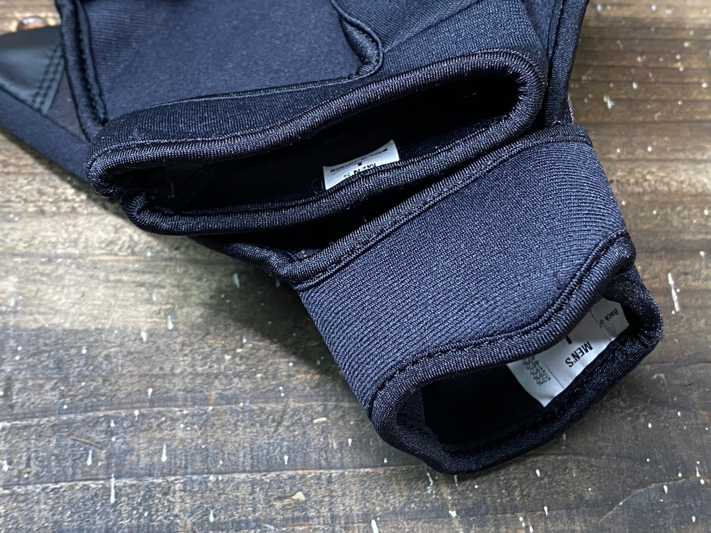 IQ679 シマノ SHIMANO 長指 グローブカバー 黒 L