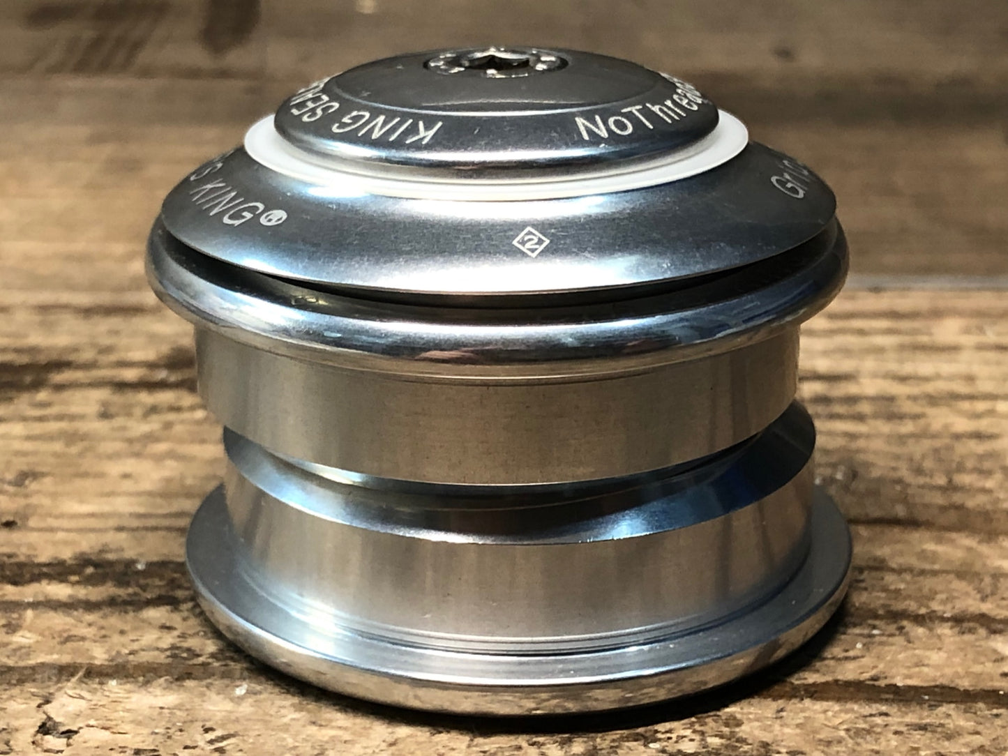 IQ467 クリスキング CHRIS KING 11/8 INSET GEL SILVER ヘッドセット