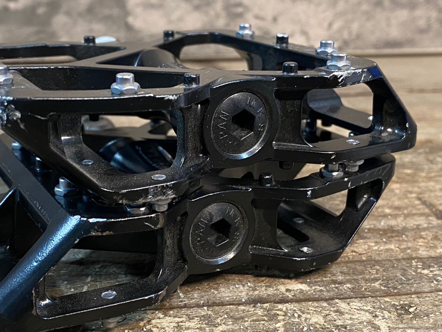 IR122 三ヶ島 MKS オールウェイズ ALLWAYS フラットペダル 黒