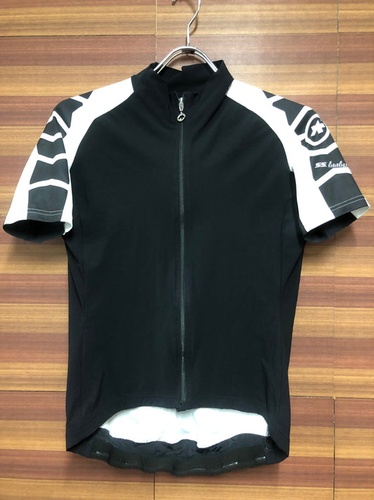 IE608 アソス ASSOS 半袖 サイクルジャージ L ブラック レディース