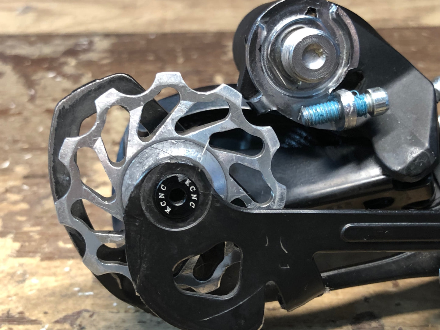 IE542 シマノ SHIMANO ソラ SORA RD-R3000 リアディレイラー 9S 社外プーリー