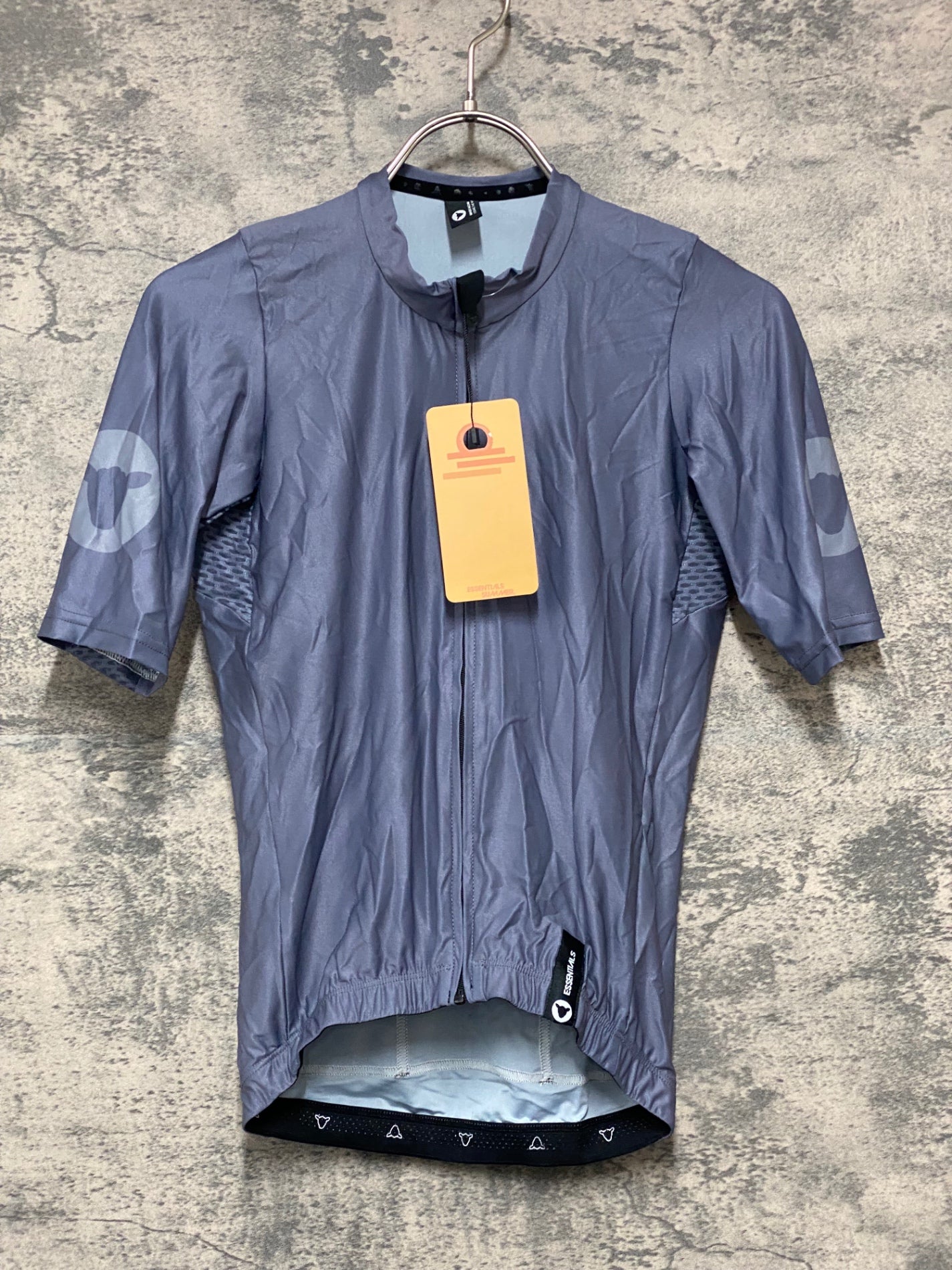 JB573 ブラックシープ BLACK SHEEP 半袖 サイクルジャージ グレー XS