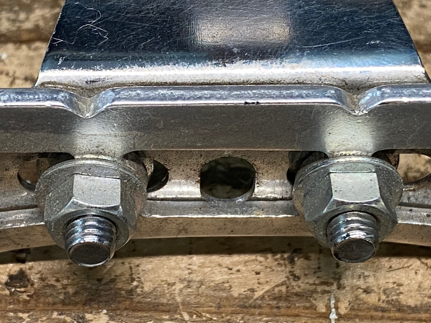 IZ291 三ヶ島 MKS シルバン ロード SYLVAN TRACK フラットペダル シルバー トゥクリップつき