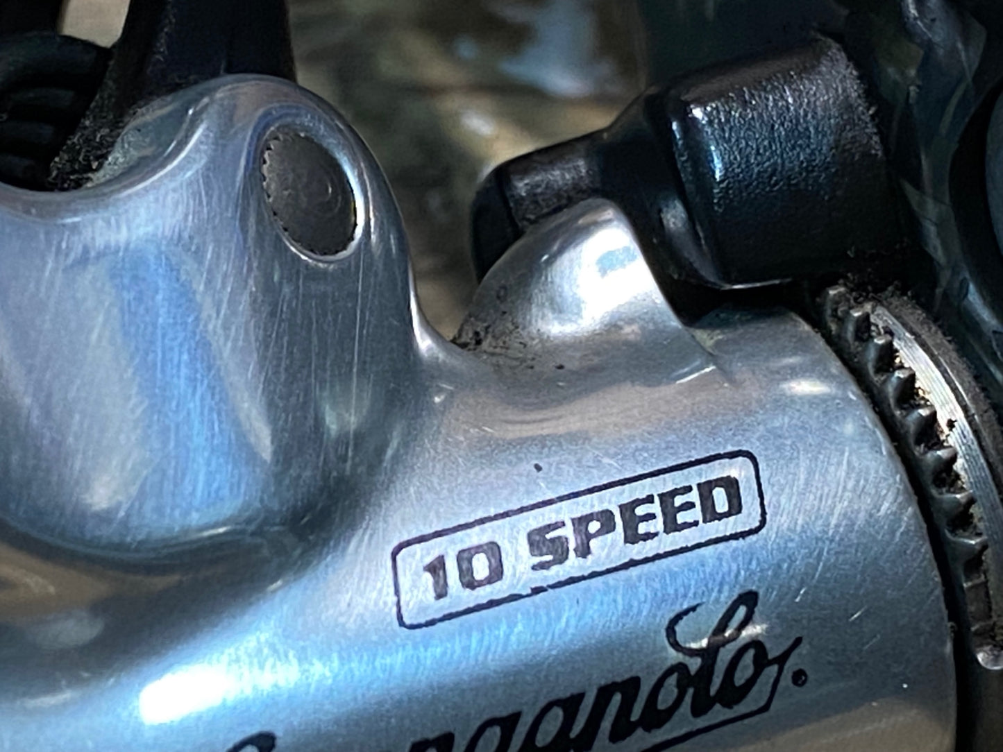 IJ104 カンパニョーロ Campagnolo レコード チタニウム RECORD TITANIUM リアディレイラー RD 10S