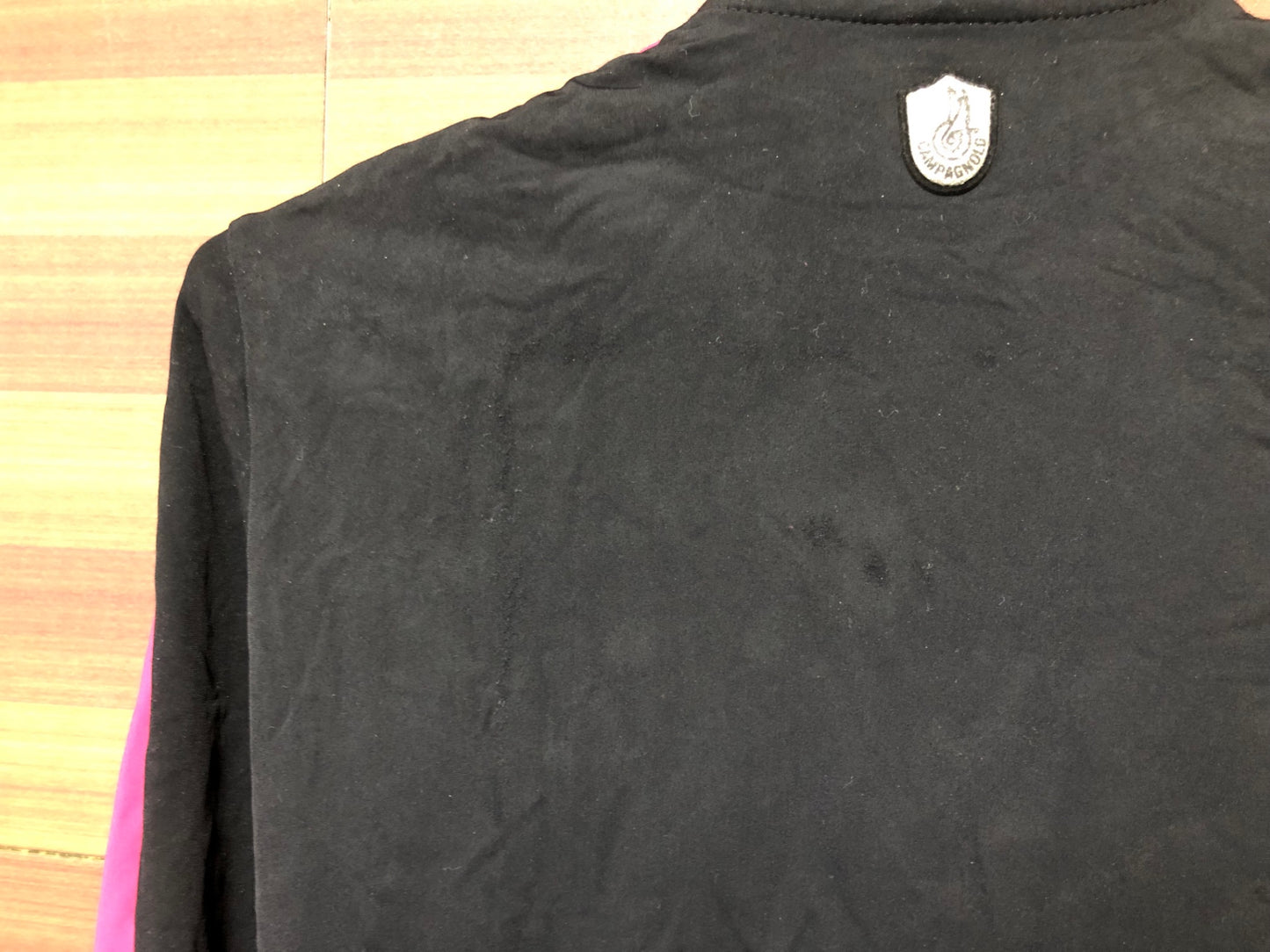IL906 カンパニョーロ CAMPAGNOLO 長袖 サイクルジャージ 黒 ピンク S